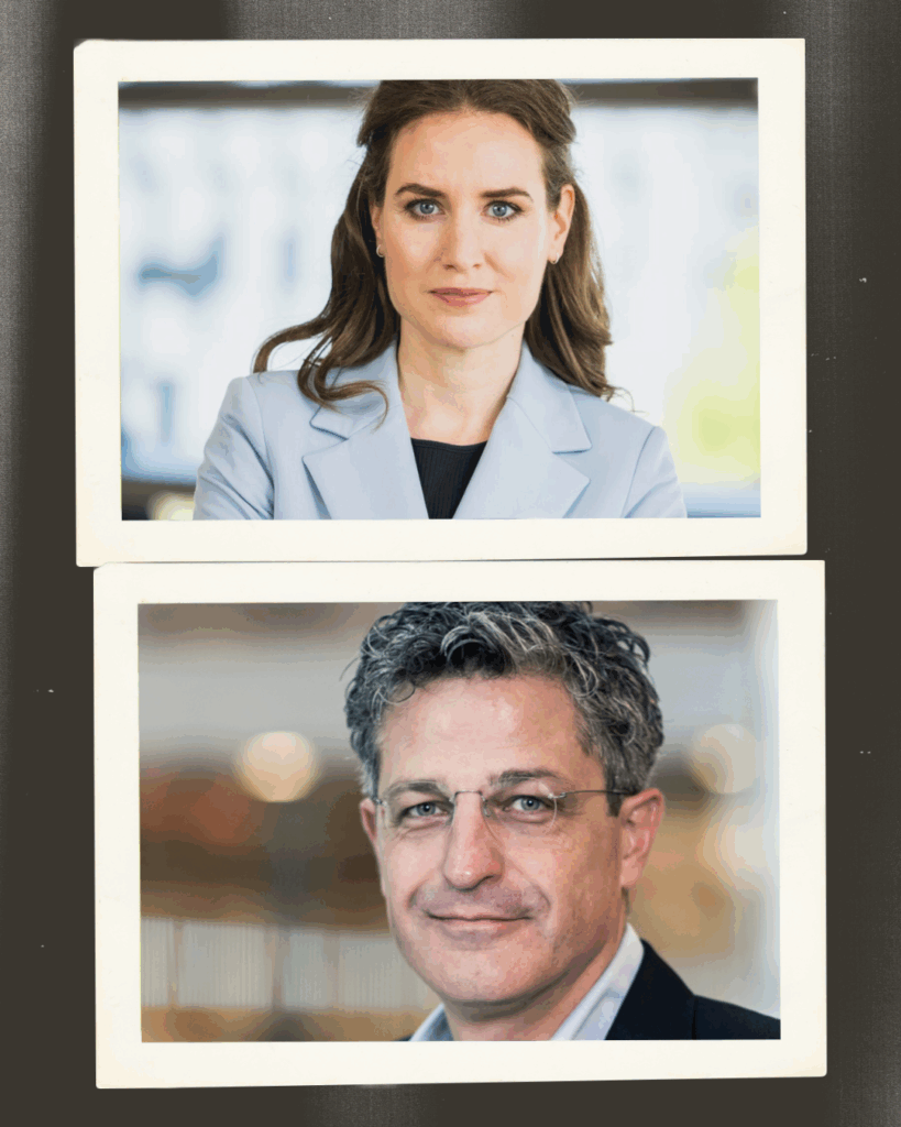 Judith Kohlenberger und Ebrahim Afsah