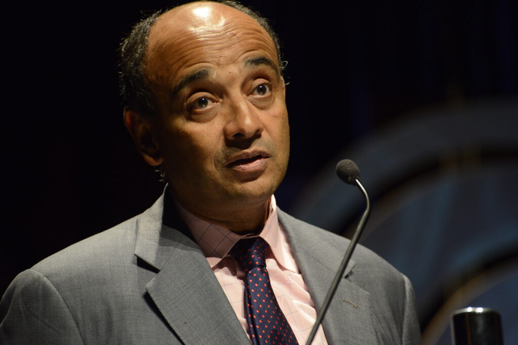 Foto von Kwame Anthony Appiah während einer Rede