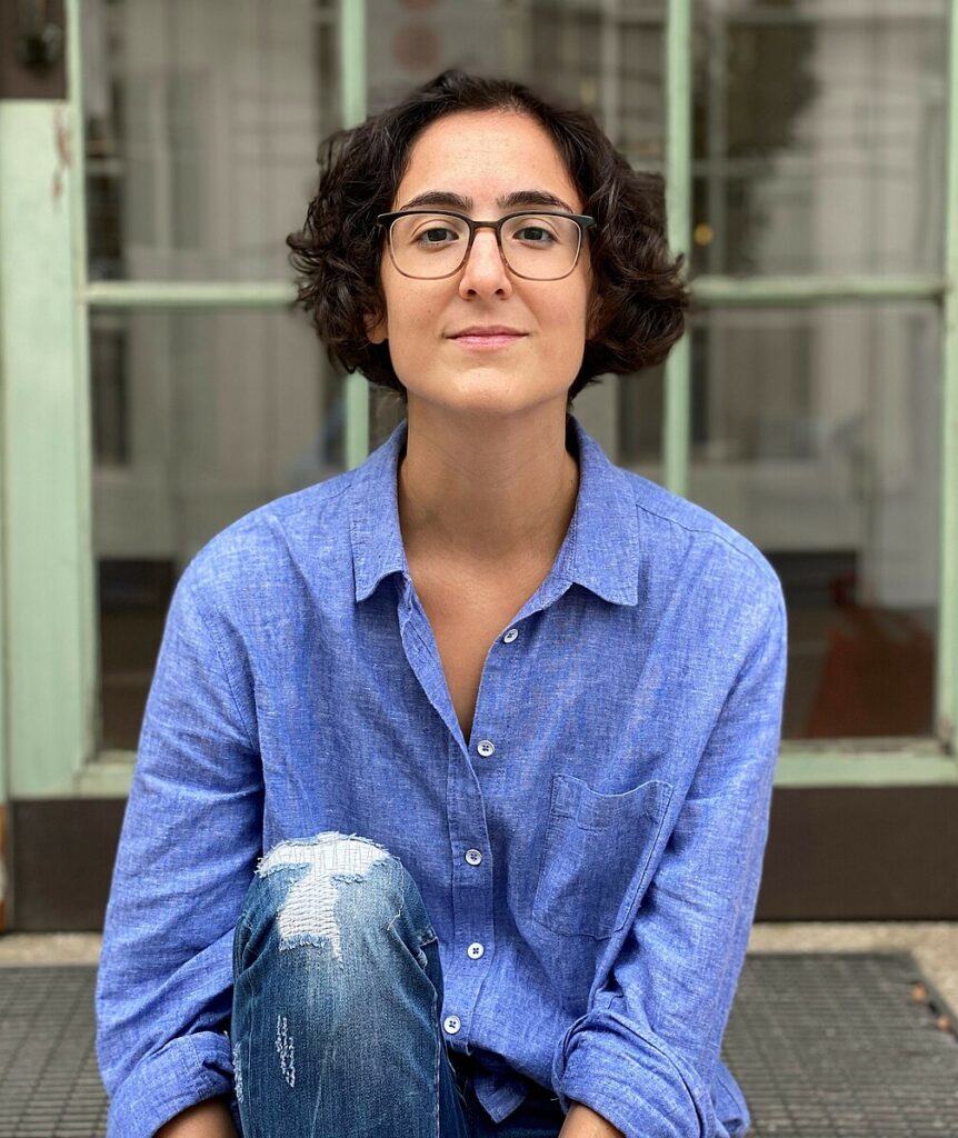 Porträt von Solmaz Khorsand. Credit: Hannah Heibl