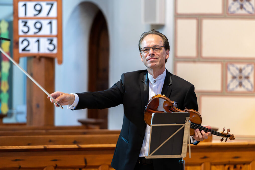 Benjamin Schmid an der Violine