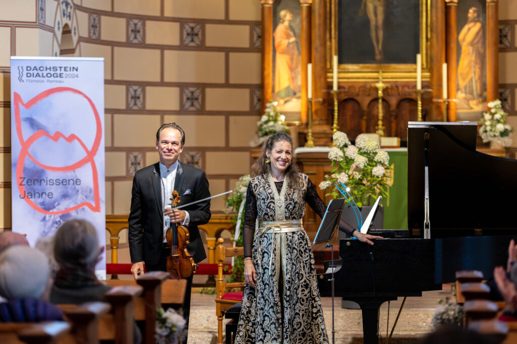 Ariane Haering und Benjamin Schmid