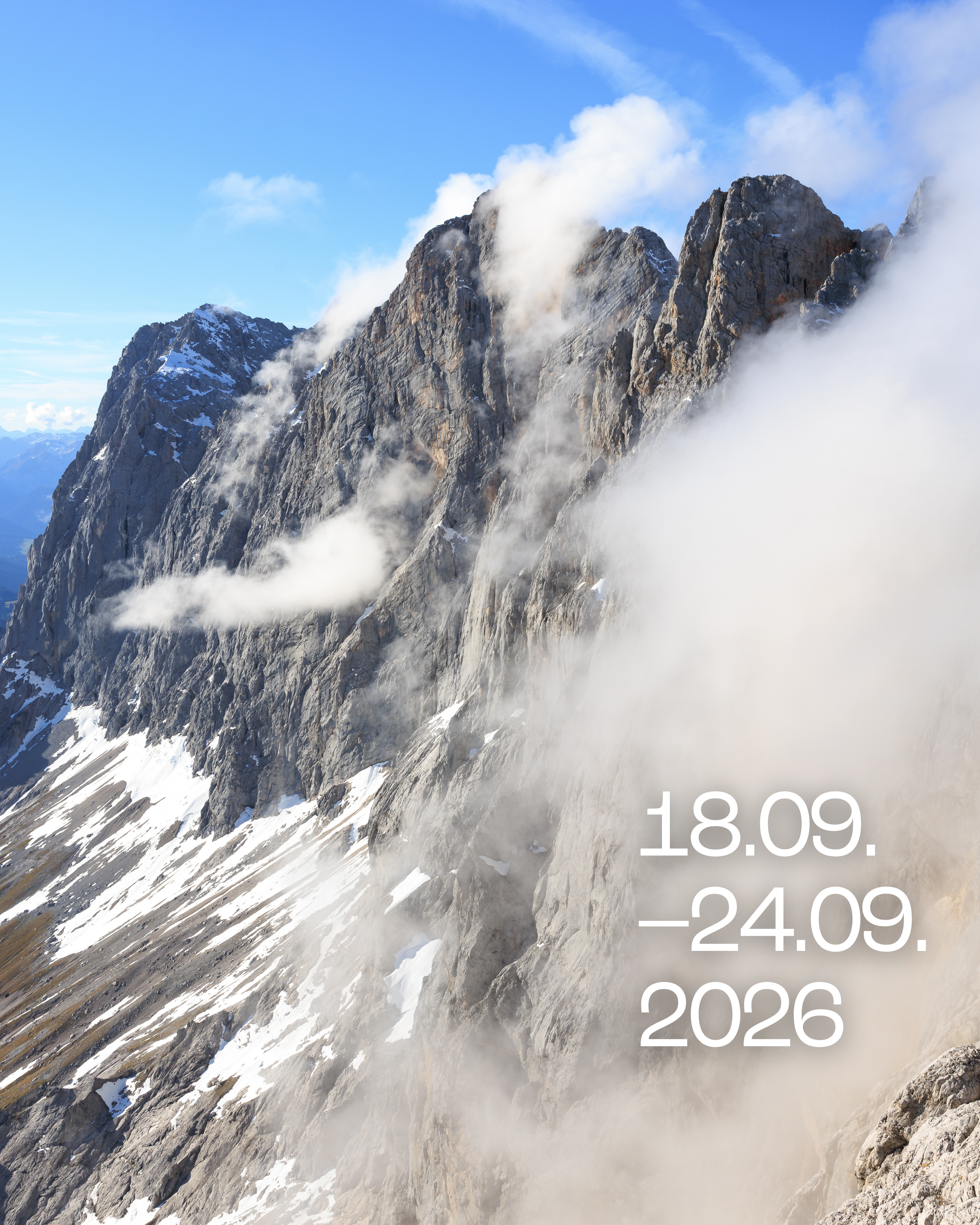 Das Dachstein-Dreigestirn...